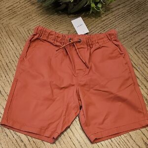 NEXT Terracotta Drawstring Shorts Size 8 NWT